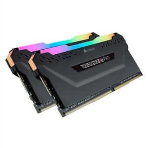 CORSAIR 32GB (2x16GB) Vengeance RGB PRO Siyah DDR4 3200MHz CL16