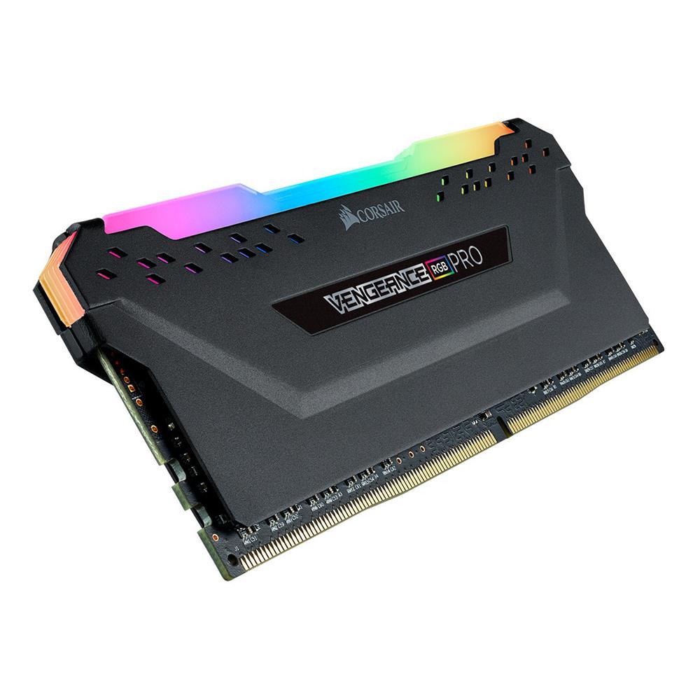 CORSAIR 16GB (1x16GB) Vengeance Pro RGB LED DDR4 3600MHz CL18