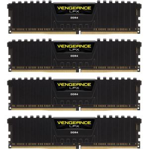 CORSAIR 16GB (4x4GB) Vengeance DDR4 2400MHz CL14 Ouad Kit Ram