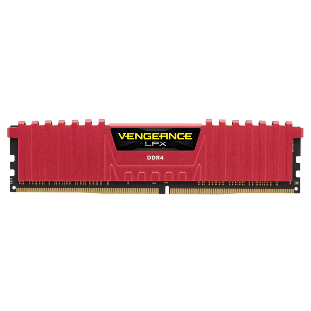 CORSAIR 16GB (2x8GB) Vengeance Kırmızı DDR4 2400MHz CL14 Dual Kit