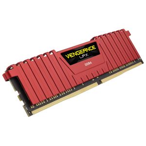 CORSAIR 8GB Vengeance Kırmızı DDR4 2400MHz CL14 Single Ram