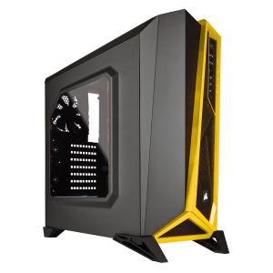 CORSAIR CARBIDE SERİSİ SPEC-ALPHA SİYAH/SARI MidT ATX OYUNCU KASASI