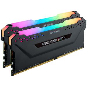 CORSAIR 32GB (2x16GB) Vengeance RGB PRO Siyah DDR4 3200MHz CL16 Dual Kit Ram