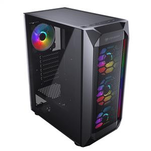 COUGAR MX410 MESH-G RGB 4x120mm RGB FANLI 650W 80 PLUS USB3.0 GAMING KASA