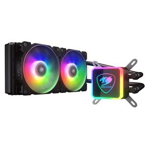 COUGAR AQUA ARGB 280 2x140mm FANLI İŞLEMCİ SIVI SOĞUTUCU