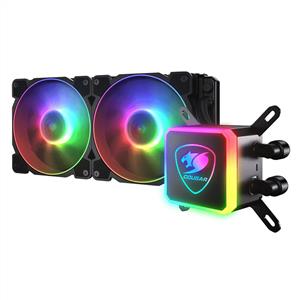 COUGAR AQUA ARGB 280 2x140mm FANLI İŞLEMCİ SIVI SOĞUTUCU