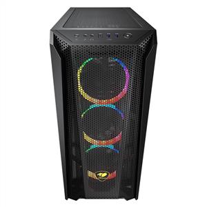 COUGAR MX660 MESH RGB 4x120mm RGB FANLI MESH GEX 850W 80PLUS GOLD MidT ATX KASA