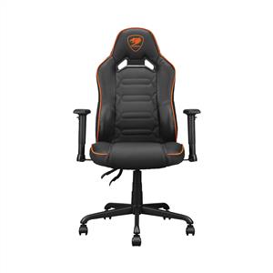 COUGAR FUSION S Siyah/Turuncu Oyuncu Koltuğu