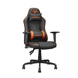 COUGAR FUSION S Siyah/Turuncu Oyuncu Koltuğu