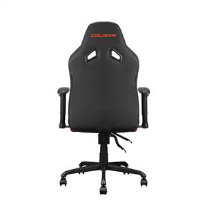COUGAR FUSION S Siyah/Turuncu Oyuncu Koltuğu