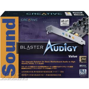 CREATIVE SB AUDIGY VALUE 7.1 PCI SES KARTI