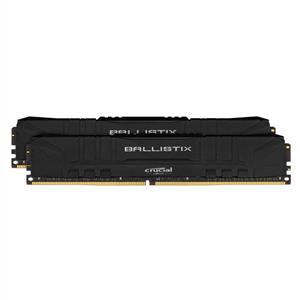 Crucial 32GB (2x16GB) Ballistix Siyah DDR4 3200MHz CL16 1.35V PC Ram