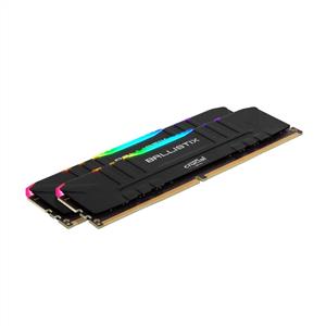 Crucial 16GB (2x8GB) Ballistix Siyah DDR4 3600MHz CL16 1.35V RGB PC Ram