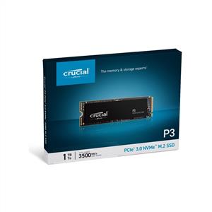 Crucial 1TB P3 Serisi NVMe M.2 SSD (Okuma 3500MB / Yazma 3000MB)