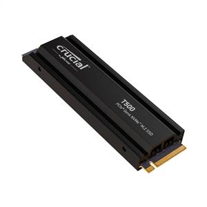 Crucial 1TB T500 Serisi 3D NAND 7300MB/6800MB PCIe Gen4 Soğutuculu NVMe M.2 SSD