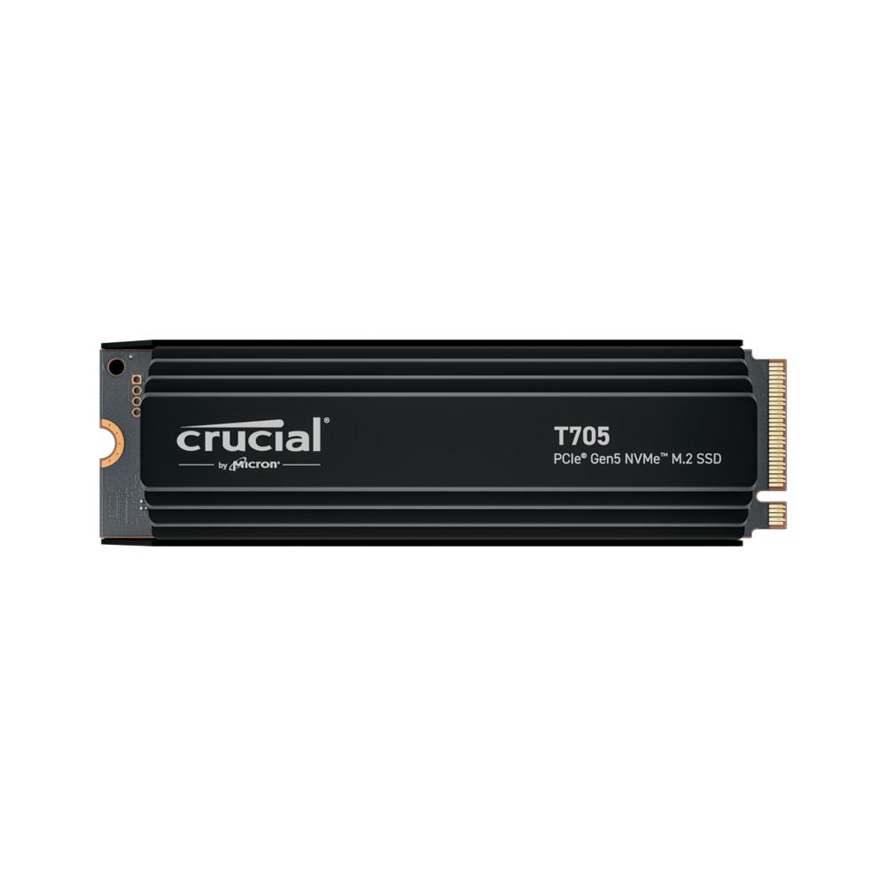 Crucial T705 Serisi 2TB 3D NAND Soğutuculu NVMe M.2 SSD (Okuma