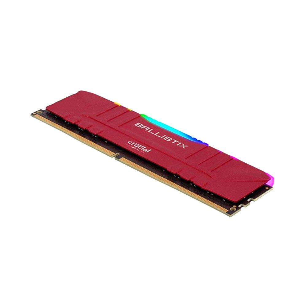 Crucial 16GB (1x16GB) Ballistix Kırmızı DDR4 3000MHz CL15 1.35V