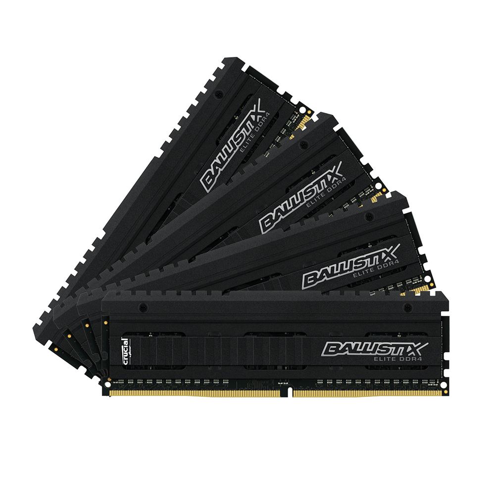 Crucial 32GB (4x8GB) Ballistix Elite DDR4 2666MHz CL16 1.2V PC Ram