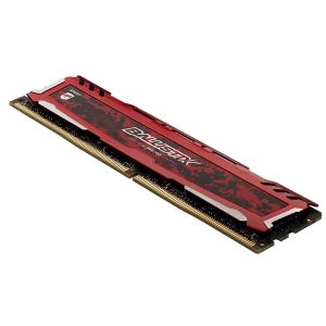 Crucial 16GB (2x8GB) Ballistix Sport LT Red DDR4 2666MHz CL16 1.2V PC Ram