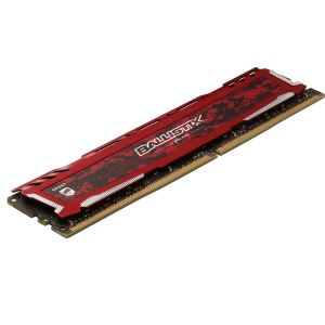 Crucial 32GB (2x16GB) Ballistix Sport LT Red DDR4 2666MHz CL16 1.2V PC Ram