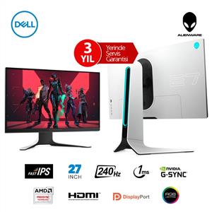 Dell 27" AW2720HF 1ms 240Hz  Full HD HDMI DP FreeSync IPS Gaming Monitör