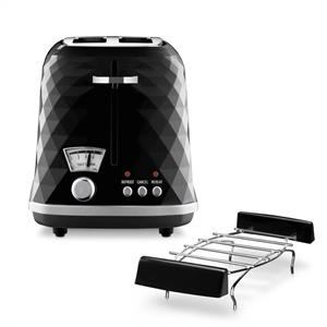 Delonghi Brillante CTJ2103.BK Ekmek Kızartma Makinesi (Siyah)