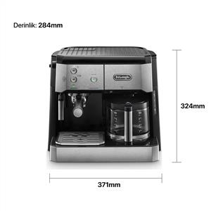 Delonghi BCO421.S Combi Filtre ve Espresso Kahve Makinesi
