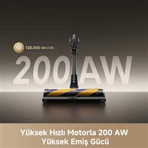 Dreame R20 Ultra AquaCycle Siyah Dikey Süpürge
