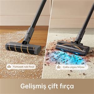 Dreame R20 Dikey Şarjlı Süpürge Gri