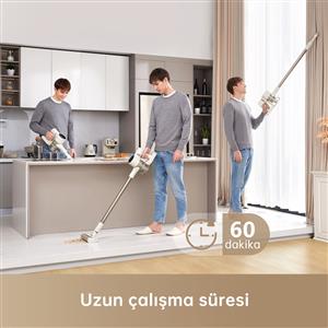 Dreame R10 Dikey Şarjlı Süpürge Beyaz