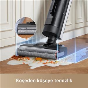 Dreame H12-Dual Islak ve Kuru Dikey Şarjlı Süpürge Siyah
