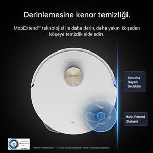 Dreame L20 Ultra Mop Robot Süpürge Beyaz