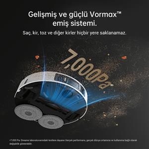 Dreame L20 Ultra Mop Robot Süpürge Beyaz