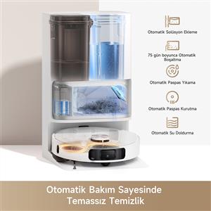 Dreame L10S Ultra Gen2 Robot Süpürge Beyaz