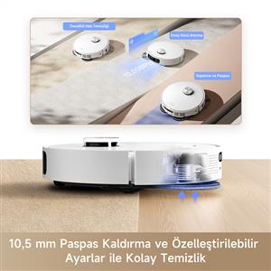 Dreame L10S Ultra Gen2 Robot Süpürge Beyaz