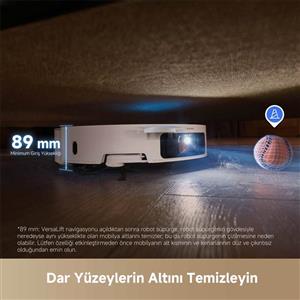 Dreame X50 Ultra Complete Robot Süpürge Beyaz