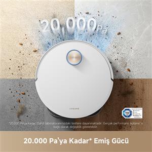 Dreame X50 Ultra Complete Robot Süpürge Beyaz