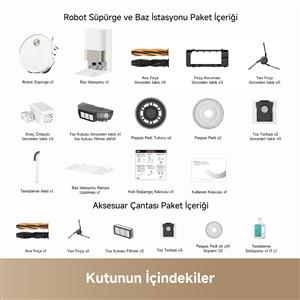 Dreame X50 Ultra Complete Robot Süpürge Beyaz
