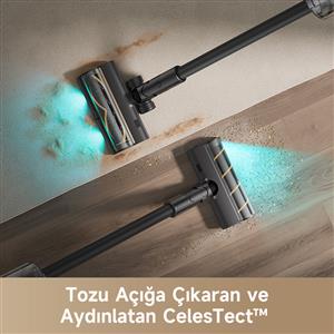 Dreame Z30 Dikey Şarjlı Süpürge Siyah