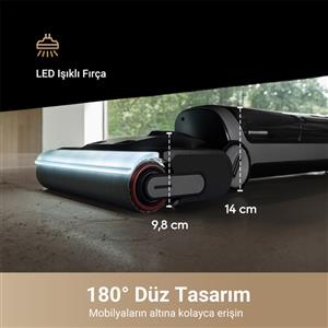 Dreame H14-Dual Islak Kuru Dikey Şarjlı Süpürge Siyah