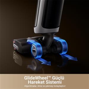 Dreame H14-Dual Islak Kuru Dikey Şarjlı Süpürge Siyah