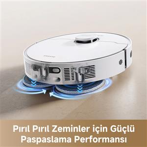 Dreame L40 Ultra Ce Robot Süpürge Beyaz
