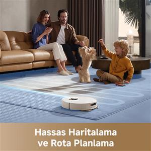 Dreame L40 Ultra Ce Robot Süpürge Beyaz