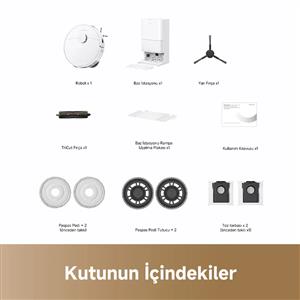 Dreame L40 Ultra Ce Robot Süpürge Beyaz