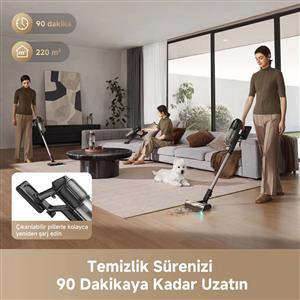 Dreame R20 Ultra AquaCycle Siyah Dikey Süpürge