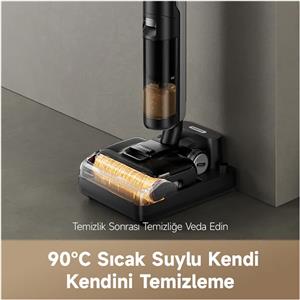 Dreame H12 Pro FlexReach Siyah Islak ve Kuru Dikey Süpürge