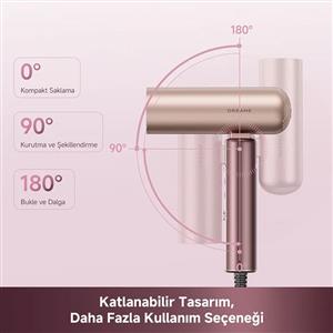 Dreame Pocket Aura Pembe Saç Kurutma Makinesi