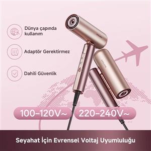 Dreame Pocket Aura Pembe Saç Kurutma Makinesi