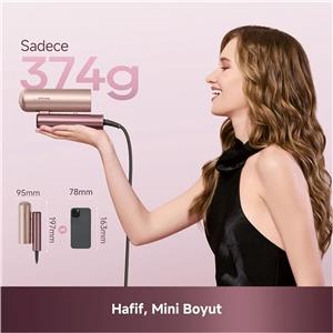 Dreame Pocket Aura Pembe Saç Kurutma Makinesi