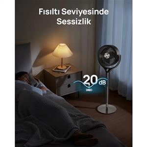Dreo Turbopol Fan 362 Siyah Vantilatör